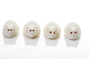 White mice marshmallows