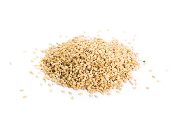 Sesame isolated on a white background