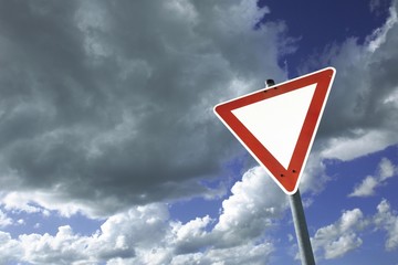 Traffic sign, Give Way