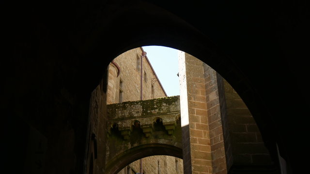 San Michele abbazia di Mont Saint Michel in Normandia