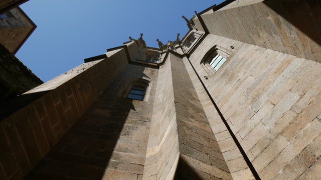 San Michele abbazia di Mont Saint Michel in Normandia