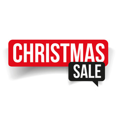 Christmas Sale speech bubble