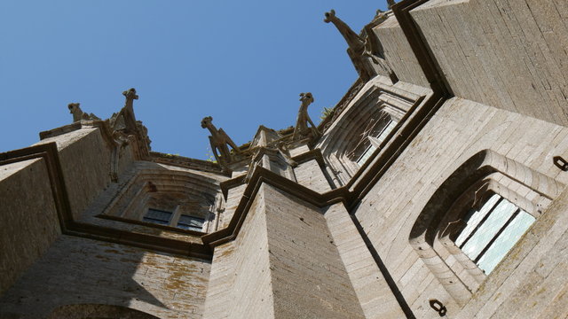 San Michele abbazia di Mont Saint Michel in Normandia