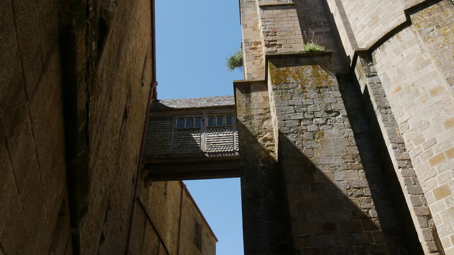 San Michele abbazia di Mont Saint Michel in Normandia
