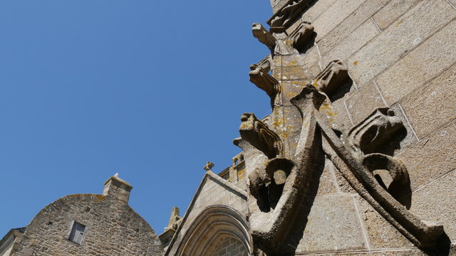 San Michele abbazia di Mont Saint Michel in Normandia