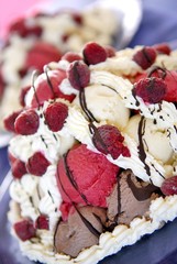 Ice cream desert
