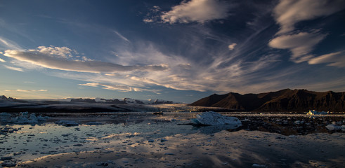 Obraz premium Iceland Glacier