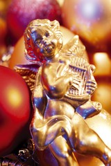 Golden Christmas angel