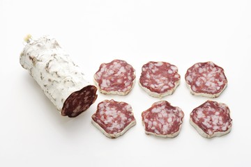 Sliced salami