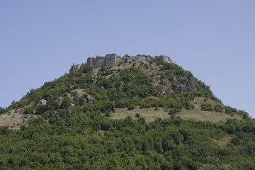 Fototapeta na wymiar Old fort near North Mitrovica, Kosovo