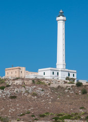 Fototapeta na wymiar Faro di Santa Maria di Leuca- Puglia- Italia