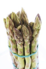 Bunch of green asparagus