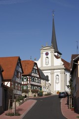 Fuchsstadt, Rhoen, Franconia, Bavaria, Germany, Europe
