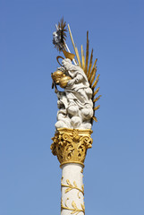 Plague Column Hauptstrasse Eisenstadt Burgenland Austria