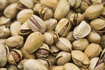 Roast pistachios