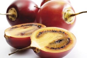 Tamarillos or Tree Tomatoes (Solanum betaceum or Cyphomandra betacea)