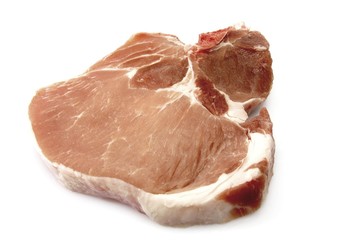 Raw pork-chop