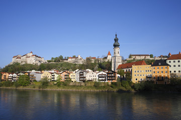 Obraz premium Burghausen, Upper Bavaria, Germany,, Europe