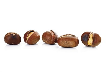 Roasted sweet chestnuts