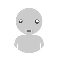 creative flat man icon