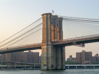 Naklejka premium Brooklyn Bridge - Nowy Jork