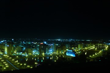 Kushiro Night view