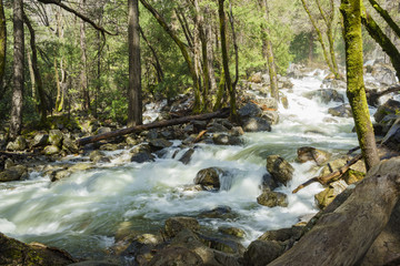 River near the Bridal Veil Falls