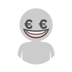 Business emoji expression