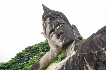 Obraz premium Xieng Khuan Temple Buddha park Viengtiane Laos