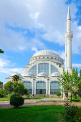 Fototapeta na wymiar Abu Bekr Mosque, or Great Mosque, Xhamia e Madhe, Shkoder, Albania