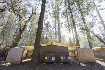 Housekeeping Camp in the Famouse Yosemite