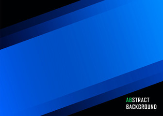 Blue geometric technological background. Template brochure, business card and layout design