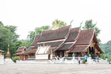 Fototapeta na wymiar Xieng Thong Temple in Luang Prabang , Laos