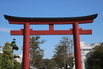 神社の鳥居