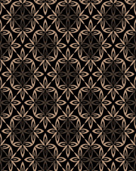 Wallpaper baroque, damask. Dark vector background. Vintage ornament. background for wallpaper, printing on the packaging paper, textiles, tile.