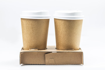 Coffee cups, kraft cups, disposable cups