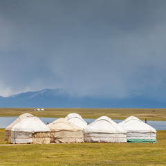 Nice Mountains in Kyrgyzstan country