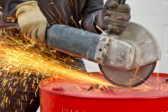 &eacute;tincelles disqueuse electrique