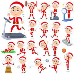 Santa Claus Costume dad_Sports & exercise