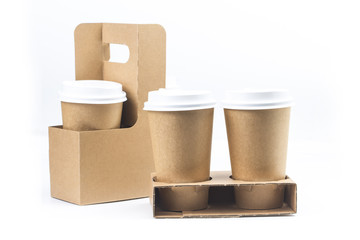 Coffee cups, kraft cups, disposable cups