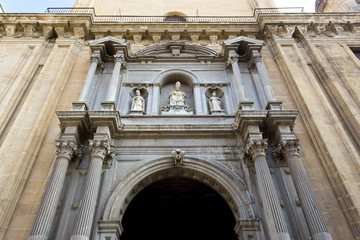 The famous cathedral in Granada, Andalusia