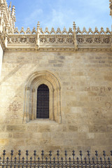 Obraz premium The famous cathedral in Granada, Andalusia