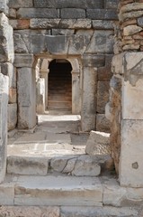 Fototapeta na wymiar Site archéologique Grecque et Romain d'Ephèse, l'une de 7 merveille du monde antique