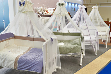 Baby beds with canopies