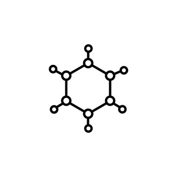 Line icon- Molecule