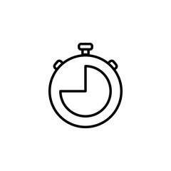 Stopwatch vector icon