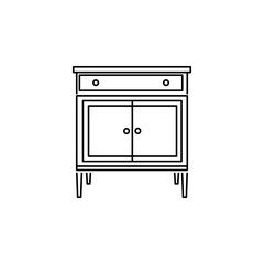 Chest of drawers icon