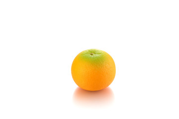 Orange isolated on white background.