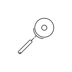 Pizza cutter icon