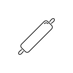 Kitchen rolling pin icon